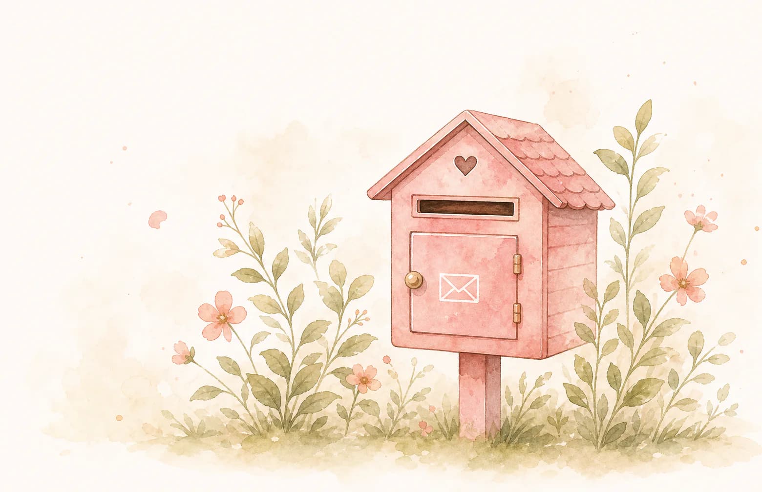 tellme letterのポストを表すイラスト