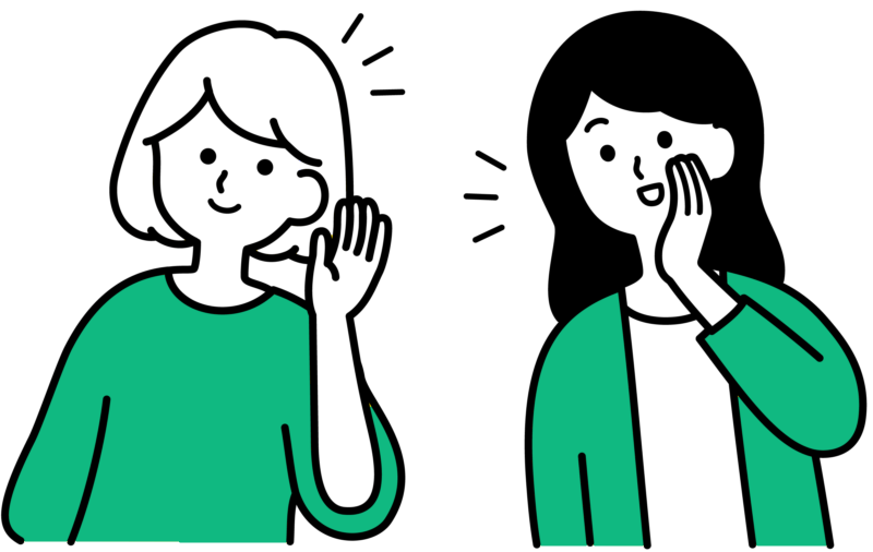 紹介のきっかけを作るイメージ